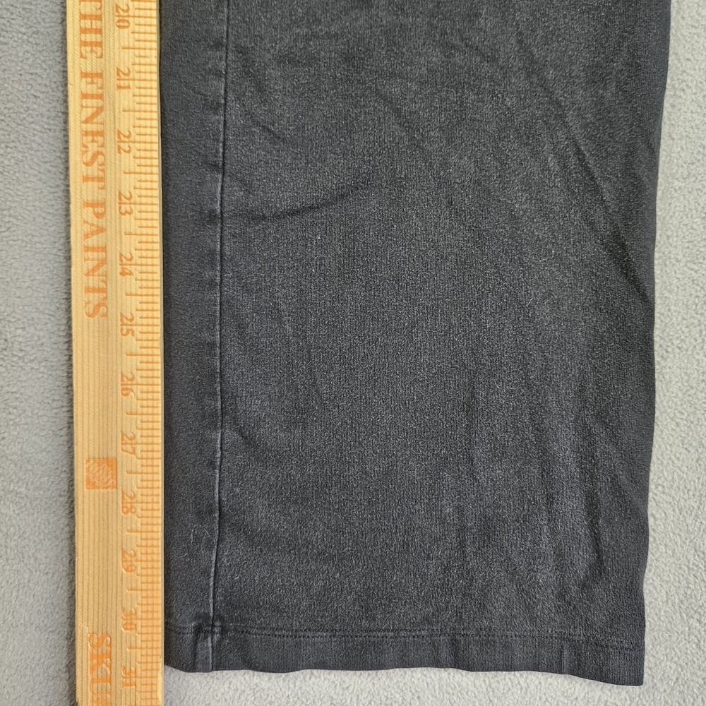 Y2K Victoria's Secret Pink Fold Over Yoga Pants Medium Bling Flare Sequin - Picture 16 of 16